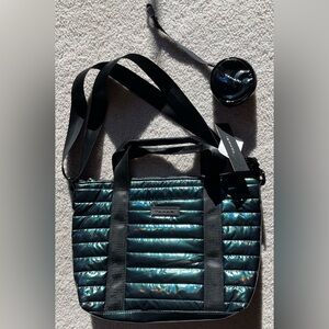 Tahari Green Iridescent Purse NWT